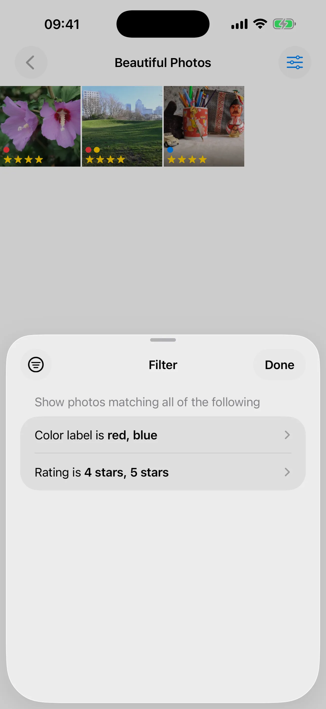 Smart filters for darktable